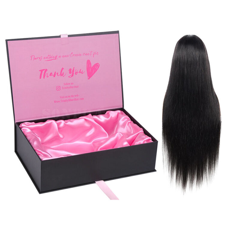 magnetic wig box